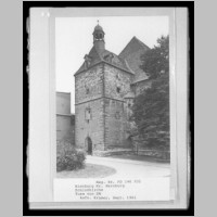 Turm von SW, Aufn. Kramer 1961, Foto Marburg.jpg